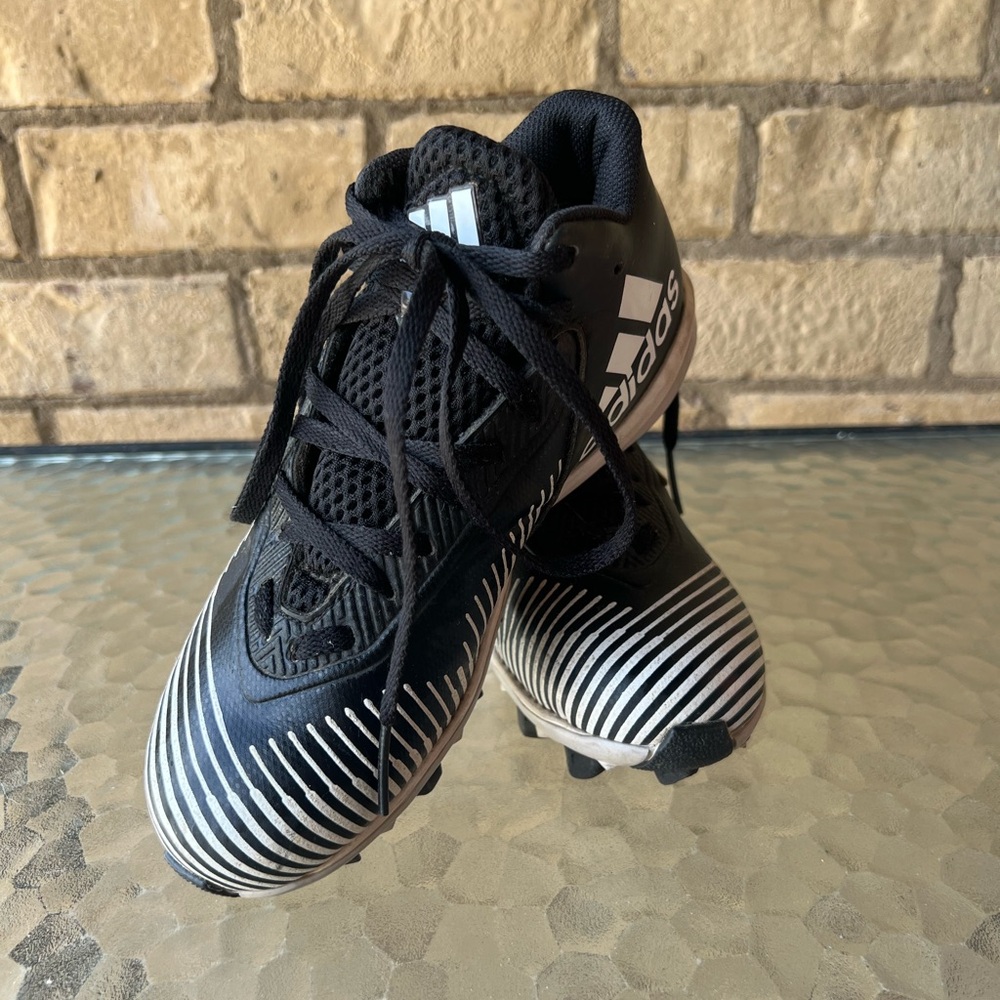 Adidas Black and White Sneakers Dynamic Design